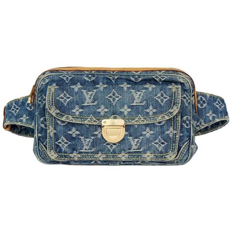 louis vuitton denim belt bag|louis vuitton denim bag 2021.